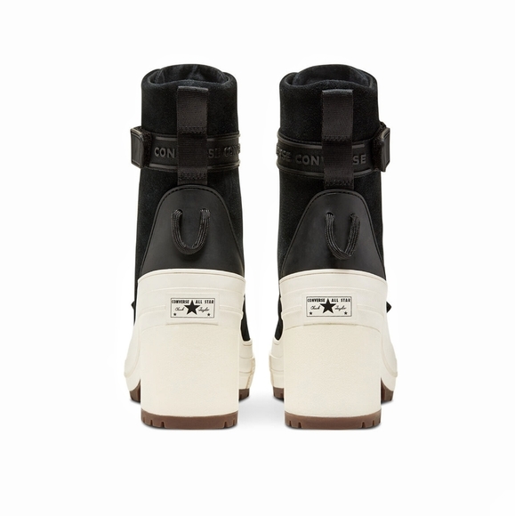 Converse Women's Chuck Taylor High Top Leather Platform Color Block Boots - Picture 11 of 13